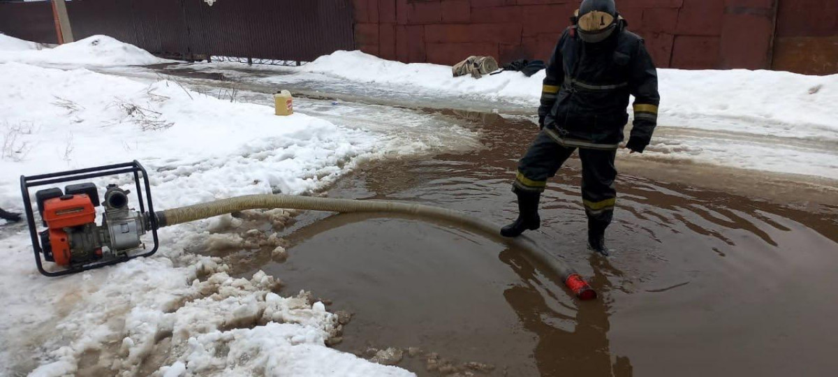 В ЗКО ликвидировали подтопление улиц и дворов