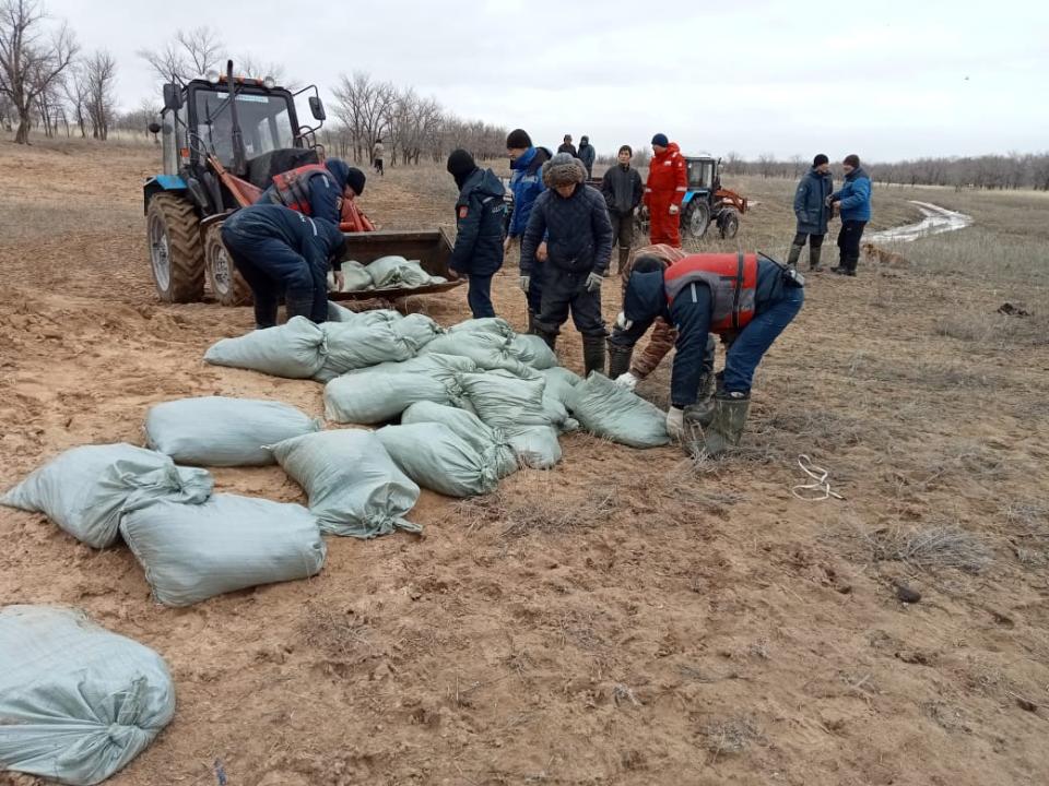 Эвакуированные сельчане вернулись в свои дома после откачки воды в ЗКО