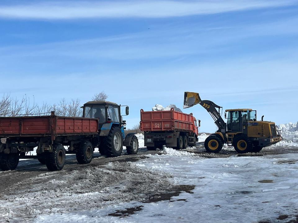 Объём снегозапасов в бассейне реки Есиль превышает средние показатели