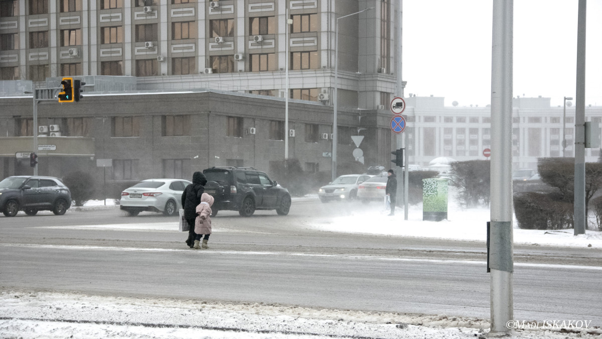 Метель в Астане может продолжится два дня – синоптики