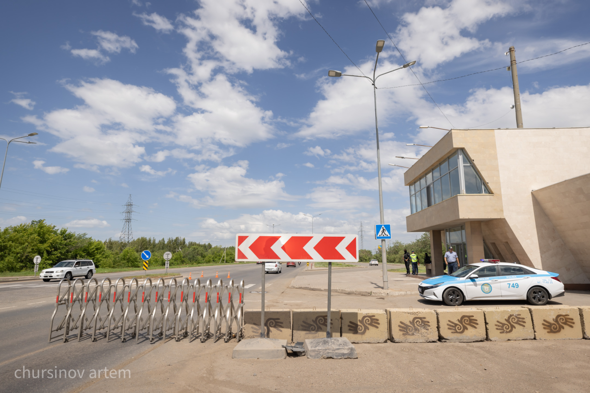 Как в Астане готовятся к предстоящему саммиту ШОС — фоторепортаж