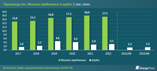 На 60% больше кумыса стали производить в Казахстане - аналитики