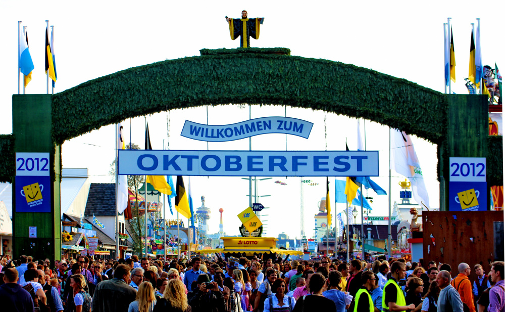 German Oktoberfest of two centuries