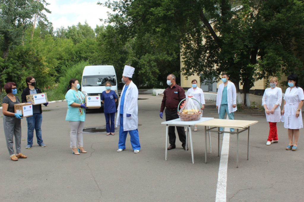 Противотуберкулезный диспансер получил помощь в рамках благотворительной акции