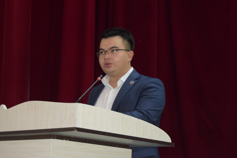 Yerzhan Zhumabek, ‘100 New Faces of Kazakhstan’ Winner Met with Youth of Kapshagay