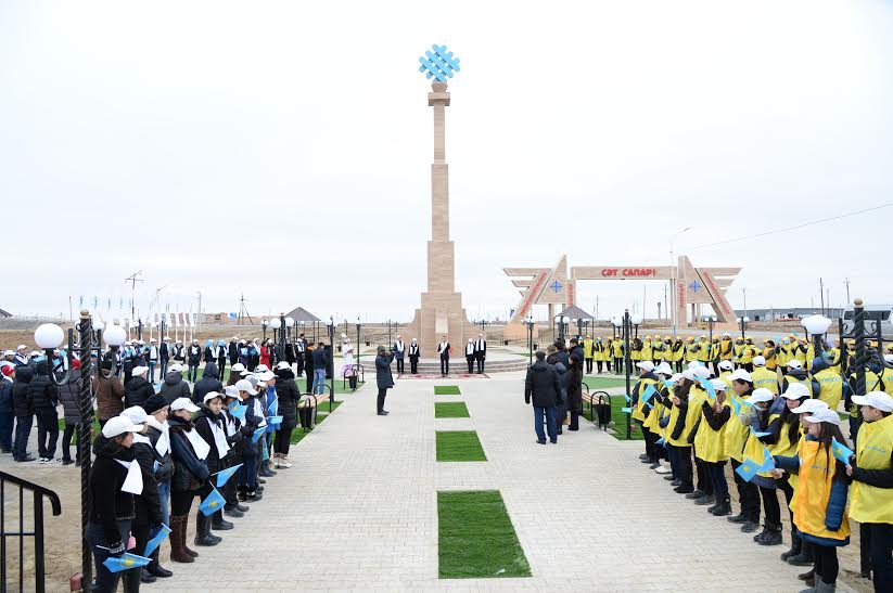 Қармақшыда «Мәңгілік ел» монументі мен этноауыл ашылды