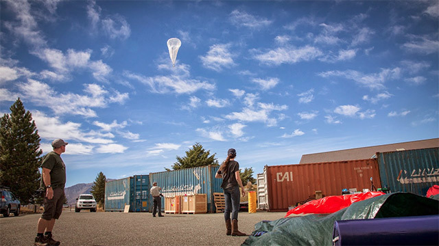 Google Loon ауа шары Жерді 22 күн ішінде толық айналып шықты