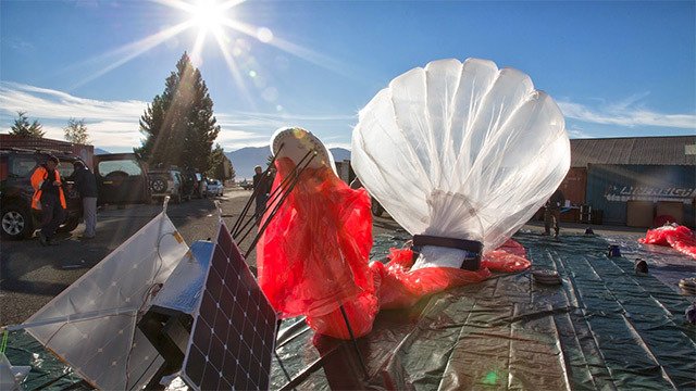 Google Loon ауа шары Жерді 22 күн ішінде толық айналып шықты